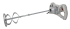 Строительный миксер Ресанта СМ-1600Э-2